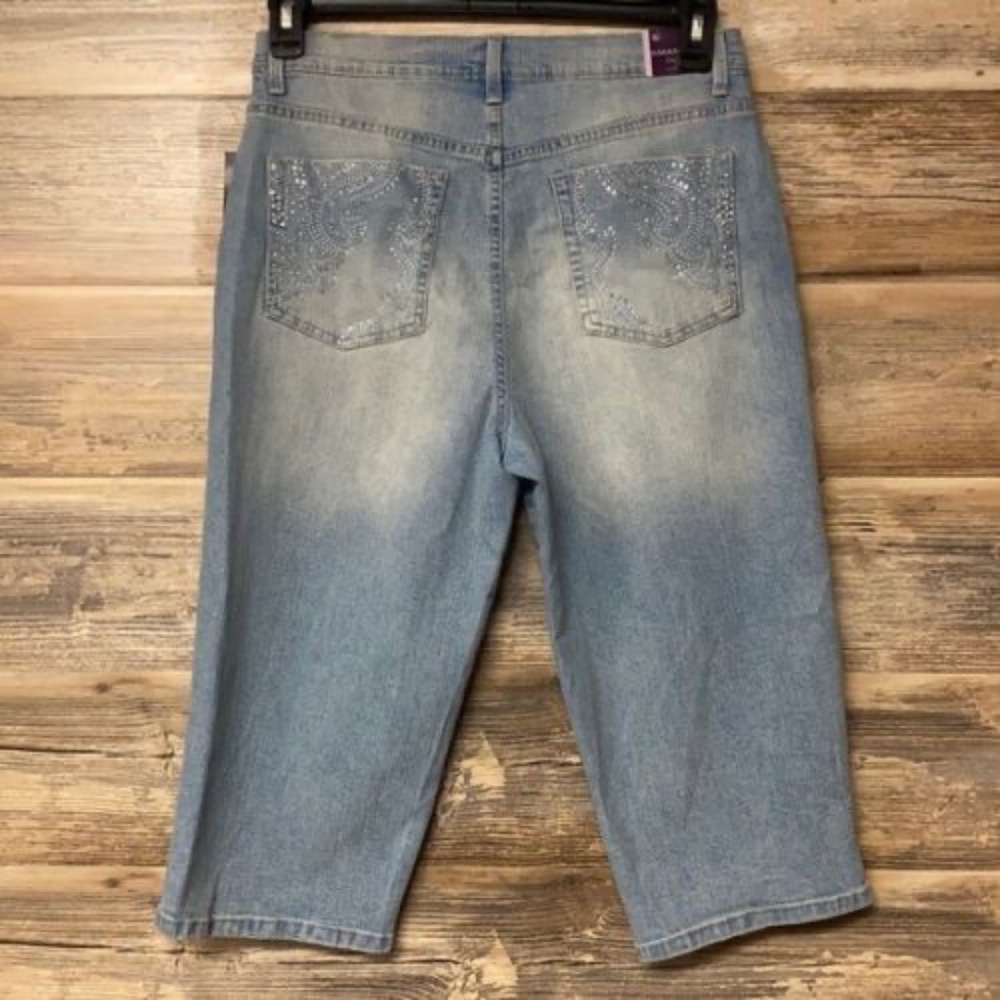Gloria Vanderbilt Amanda Capri in Granada Wash NWT
